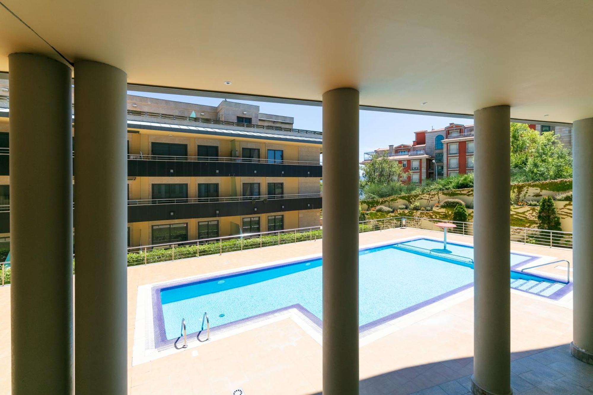 Apartamento Playa Sanxenxo Exterior foto