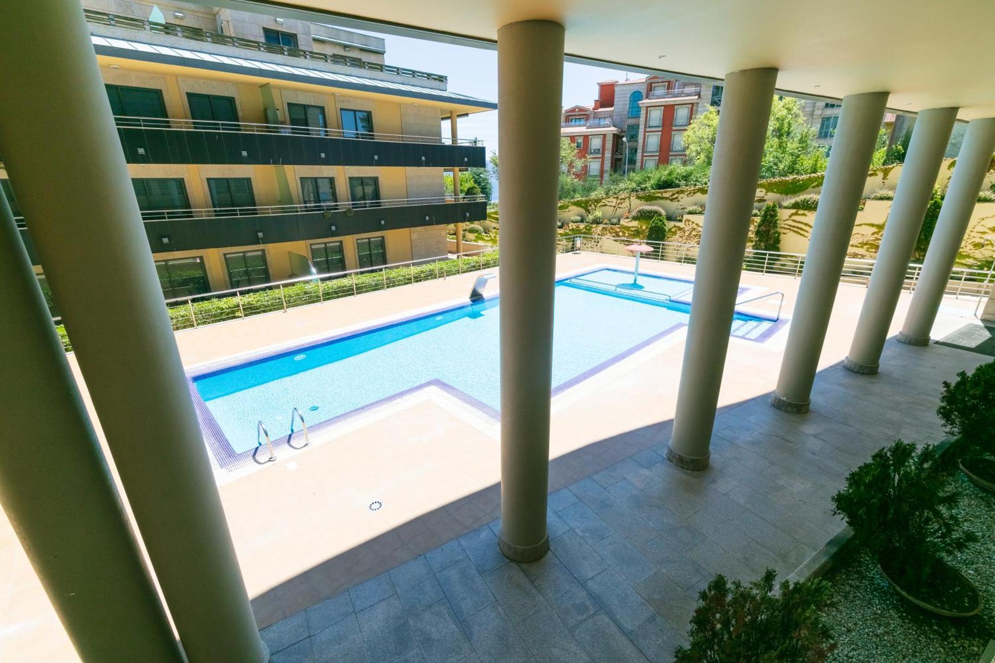 Apartamento Playa Sanxenxo Exterior foto