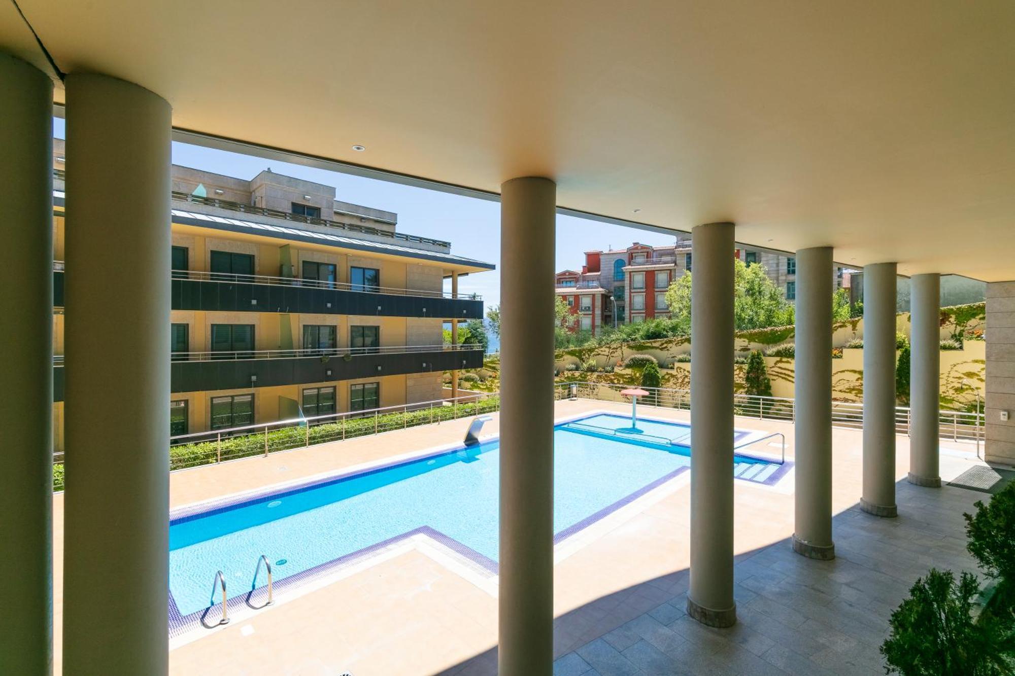 Apartamento Playa Sanxenxo Exterior foto