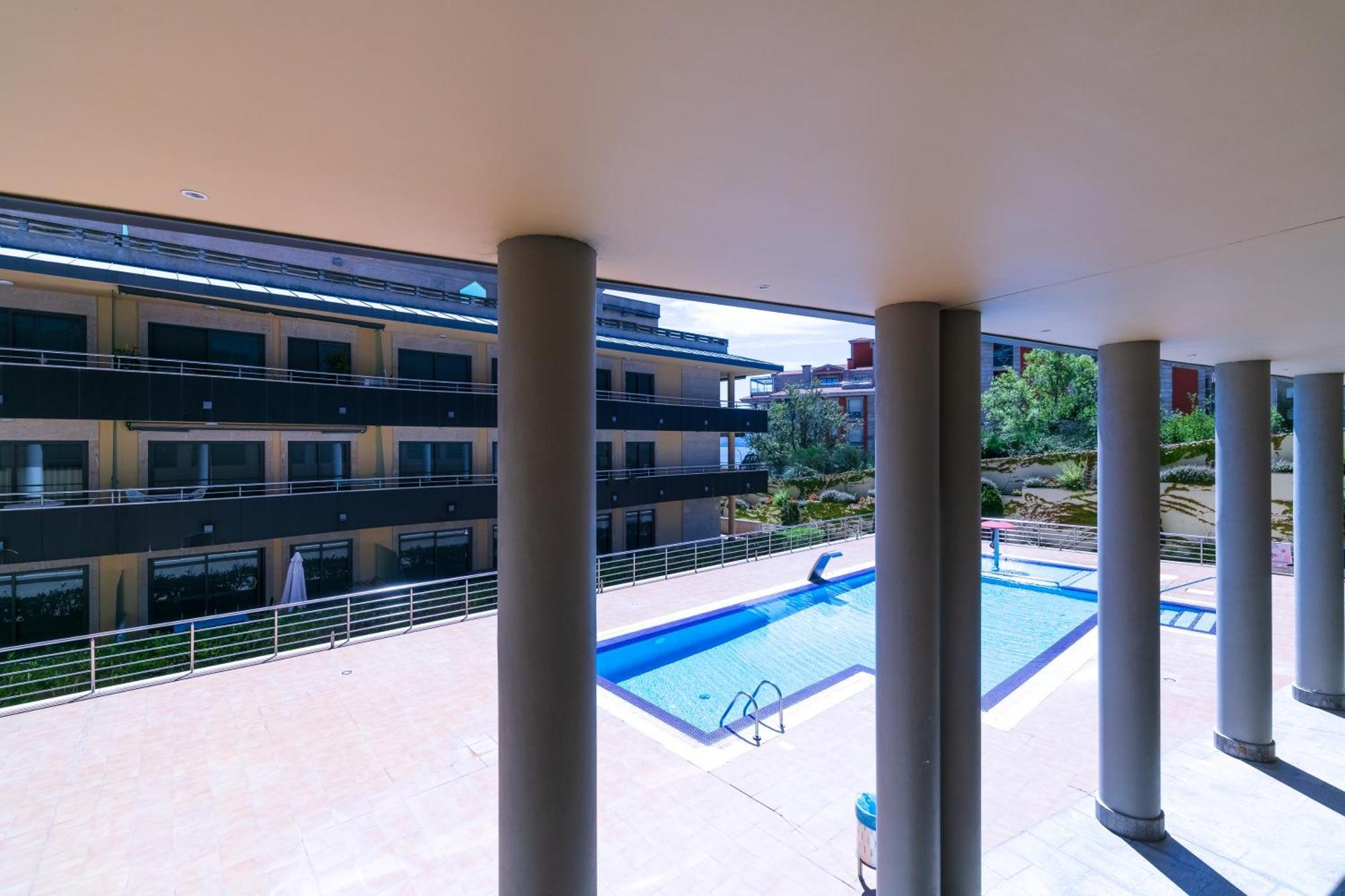 Apartamento Playa Sanxenxo Exterior foto