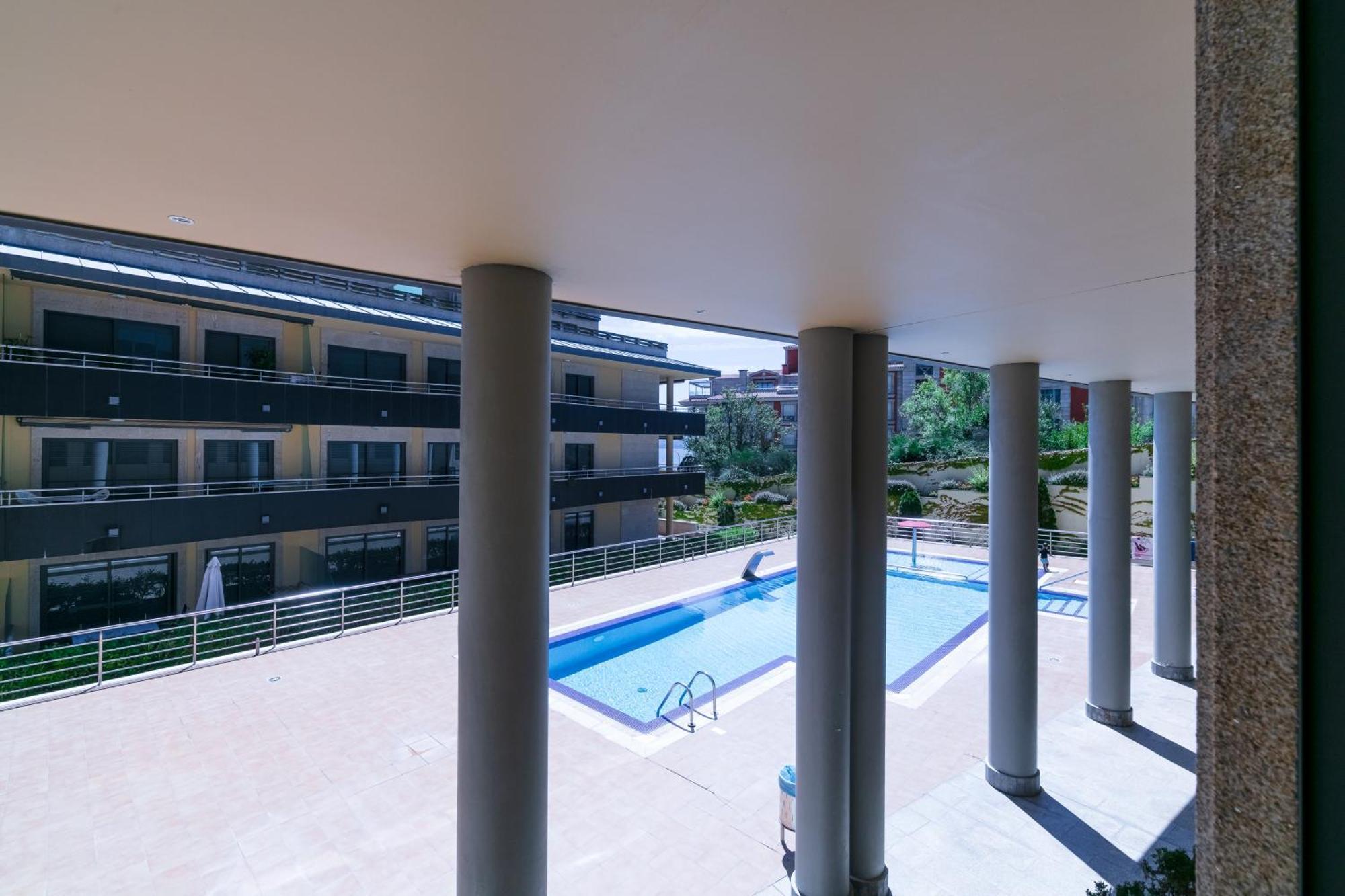 Apartamento Playa Sanxenxo Exterior foto
