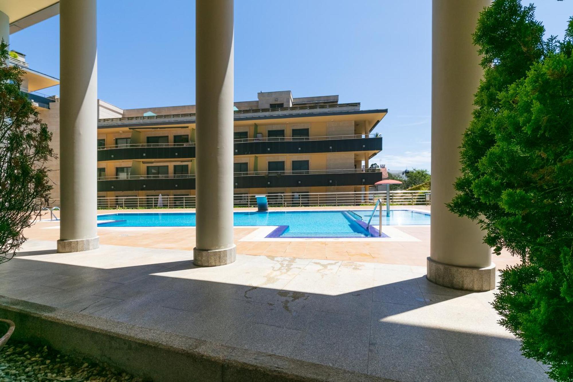 Apartamento Playa Sanxenxo Exterior foto